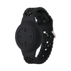 Per Airtag Cat Claw Posizionatore cinturino orologio Custodia protettiva Dispositivo anti-smarrimento Custodia impermeabile (Nero)