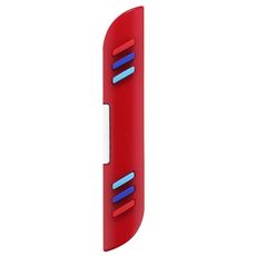 Adesivo decorativo antigraffio per portiera auto, striscia anticollisione, colore: Q3 rosso