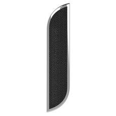 Adesivo decorativo antigraffio con striscia anticollisione per portiera dell'auto, colore: nero Q2
