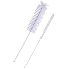 2 pezzi/set spazzole per pulizia narghilè strumenti per spazzare tubi dell'acqua