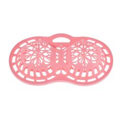 Borsa per il lavaggio del reggiseno della biancheria intima Borsa protettiva per la lavatrice Borsa per la biancheria intima in silicone anti-deformazione(Rosa)