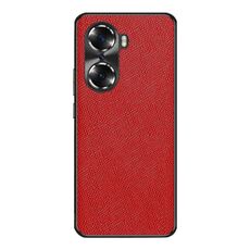 Custodia per telefono in pelle PU per Honor 60 Cross Texture (rossa)