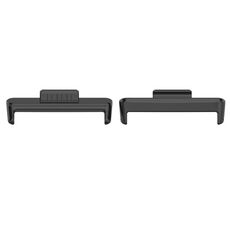 Per Huawei Watch Fit3 20mm 1 paio di connettori per cinturino in metallo (nero)