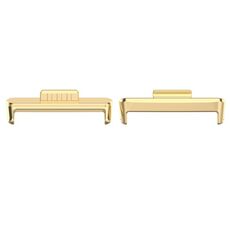 Per Huawei Watch Fit3 20mm 1 paio di connettori per cinturino in metallo (oro)