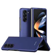 Per Samsung Galaxy Z Fold6 5G Skinfeel Galvanotecnica Custodia antiurto all-inclusive (blu)