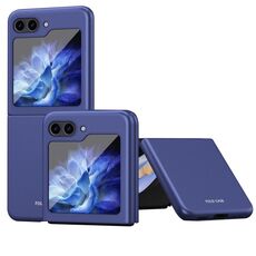 Custodia per telefono antiurto per PC galvanica per Samsung Galaxy Z Flip6 5G Skin Feel (Bule)