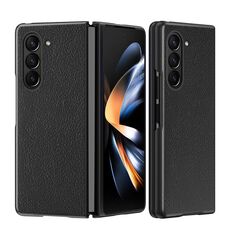 Per Samsung Galaxy Z Fold6 5G Litchi Texture Custodia antiurto all-inclusive (nera)