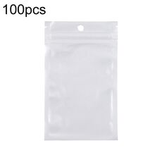 10 x 13 cm 100 pezzi di pellicola perlescente busta a chiusura lampo sacchetti autosigillanti in plastica traslucida