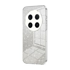 Custodia per telefono elettrolitico in polvere glitterata ultra gradiente per vivo X100 (trasparente)