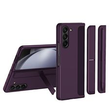 Per Samsung Galaxy Z Fold6 5G 2 in 1 Custodia antiurto per telefono con slot per penna (fucsia)