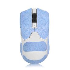 Adesivi per mouse antiscivolo con motivo fiocco di neve per Razer Viper V2 Pro Blue Full Surround