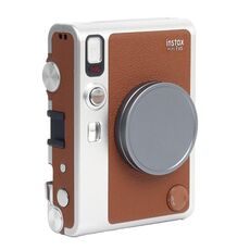 Per FUJIFILM Instax mini EVO Copriobiettivo per fotocamera Custodia protettiva in lega di alluminio (grigio)