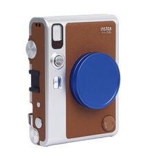 Per FUJIFILM Instax mini EVO Copriobiettivo per fotocamera Custodia protettiva in lega di alluminio (blu)