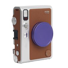 Per FUJIFILM Instax mini EVO Copriobiettivo per fotocamera in lega di alluminio Coperchio protettivo (Viola)