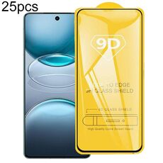 Per vivo X100s 25 pezzi 9D pellicola in vetro temperato con schermo a colla completa