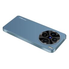 Per vivo X100s Pro AG Custodia per telefono in acrilico galvanico satinato (blu navy)