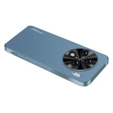 Per vivo X100s AG Custodia per telefono in acrilico galvanico satinato (blu navy)