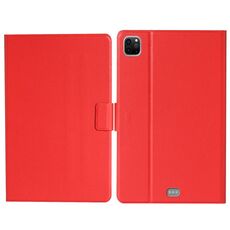 Custodia per tablet in pelle smart color puro per iPad Pro 11 2024 (rossa)