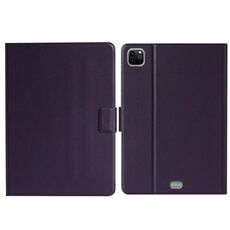 Custodia per tablet in pelle smart color puro per iPad Pro 11 2024 (viola)