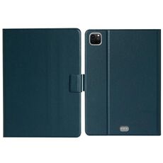 Per iPad Pro 11 2024 Custodia tablet in pelle intelligente in puro colore (verde intenso)