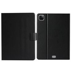 Custodia per tablet in pelle smart color puro per iPad Pro 11 2024 (nera)