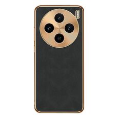 Custodia per cellulare in pelle di agnello galvanica per vivo X100 (nera)