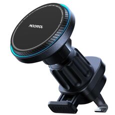 JOYROOM JR-ZS387 Supporto magnetico per caricabatterie wireless per auto con ventola di raffreddamento (nero)