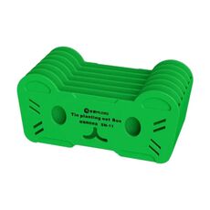Scatola portaoggetti per stencil Reballing Mijing SN-11 (verde)