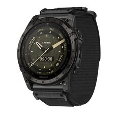 Per cinturino in nylon a due sezioni Garmin MARQ Athlete Gen 2 da 22 mm (nero)