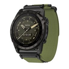 Per cinturino in nylon a due sezioni Garmin Descent MK 2 da 26 mm (verde militare)