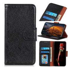 Custodia in pelle Nappa Texture per iPhone 16 Pro (nera)