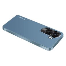 Per Honor 90 Lite AG Custodia per telefono in acrilico galvanico satinato (blu navy)