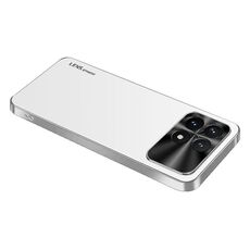 Per Xiaomi Redmi K70 Pro AG Custodia per telefono in acrilico galvanico satinato (bianco argento)