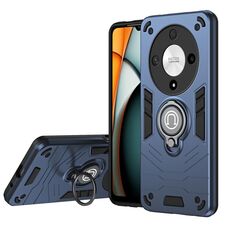 Custodia per telefono con supporto per anello Camshield per Honor X9b (blu reale)