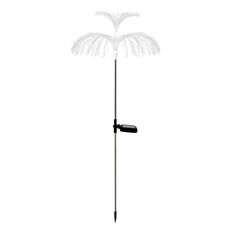 Lampada da atmosfera per decorazione da giardino per esterni a luce solare a fibra ottica a doppio strato, stile: modello base