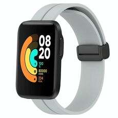 Per Xiaomi MI Watch Sport 22mm Cinturino magnetico in silicone con chiusura magnetica (grigio)