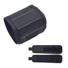 Cinturino da polso magnetico potente multifunzionale per la lavorazione del legno elettrico, stile: tre file nero