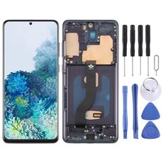 Per Samsung Galaxy S20+ SM-G985 TFT LCD Screen Digitizer assemblaggio completo con cornice, non supporta l'identificazione delle impronte digitali