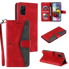 Custodia per telefono in pelle con texture di vitello per unghie per Honor 200 Lite (rosso)