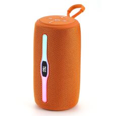 T&G TG675 Altoparlante Bluetooth wireless Music Pulse con luce LED (arancione)