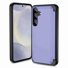 Per Samsung Galaxy S22+ 5G Custodia per telefono con supporto a vibrazione 3 in 1 (viola chiaro)