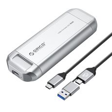 ORICO R40-2T Custodia SSD portatile ispirata alle auto da corsa da 2 TB e 40 Gbps (Argento)
