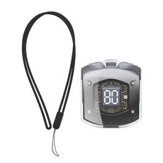 ROCK RAU0766 Auricolare Bluetooth wireless TWS trasparente a bolle con cordino (nero)