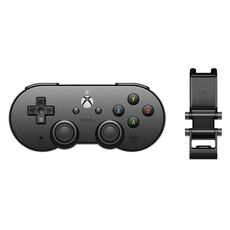 Gamepad wireless 8BitDo N30 Pro Microsoft Cooperazione Edition con supporto regolabile (nero)