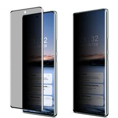 Per vivo V30e 5G imak 3D curvo HD Pellicola protettiva in vetro temperato anti-spia a schermo intero