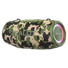Zealot S87 Altoparlante Bluetooth esterno portatile da 80 W con luce RGB (mimetica)