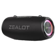 Zealot S87 Altoparlante Bluetooth esterno portatile da 80 W con luce RGB (nero)