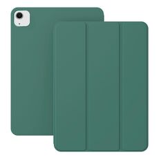 Per iPad Air 13 2024 Custodia magnetica per tablet intelligente con clip ultrasottile su entrambi i lati (verde scuro)