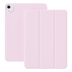Per iPad Air 13 2024 Custodia per tablet intelligente magnetica ultrasottile con clip bifacciale (rosa)