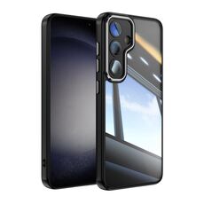 Per Samsung Galaxy S24 5G Custodia per telefono antiurto con armatura in TPU ibrida acrilica (nera)